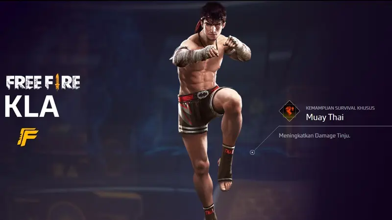 Karakter Kla Free Fire (FF): Profil, Role, Fakta, dan Kombo Skill Bikin Gampang Booyaah!