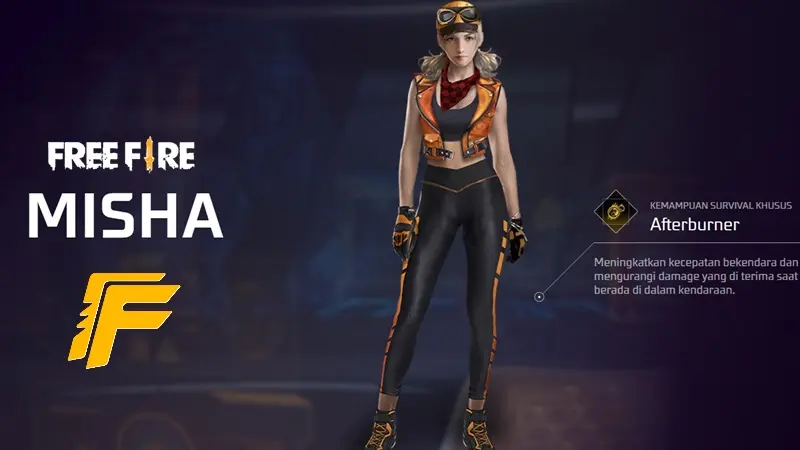 Guide Misha Free Fire (FF): Profil, Fakta, Combo Skill, dan Cara Menggunakannya