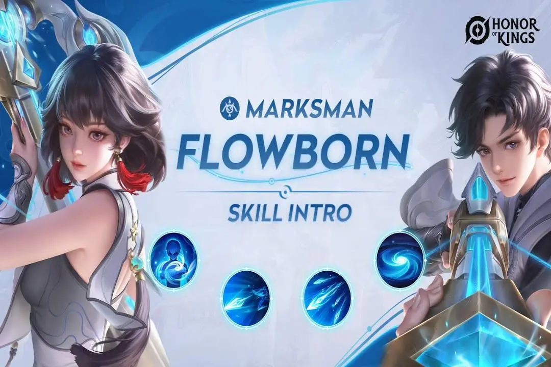 Hero Mutli-role Pertama Kali Di Honor Of Kings, Flowborn Marksman Sang Hero Multitalenta!