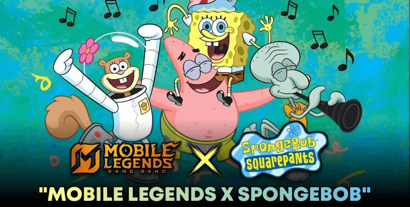 Update Event Mobile Legends: Bang Bang (MLBB) X SpongeBob Squarepants