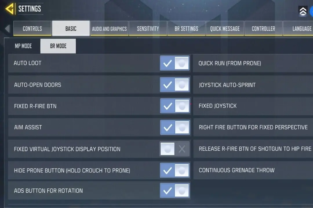 Beberapa Pengaturan Dasar Call Of Duty: Mobile Battle Royale Yang Wajib Di Atur Ulang Sebelum Bermain!