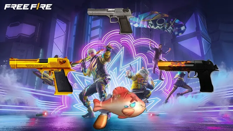 Guide Senjata Desert Eagle Free Fire (FF): Statistik, Kelebihan Kekurangan, Rekomendasi Karakter, dan Skin