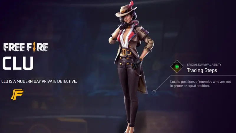 Karakter Clu Free Fire (FF): Profil, Role, Fakta, dan Kombo Skill Untuk Bersaing di Ranked Match 