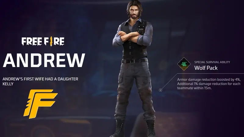 Guide Andrew Free Fire (FF): Profil, Fakta, Combo Skill, dan Cara Menggunakannya