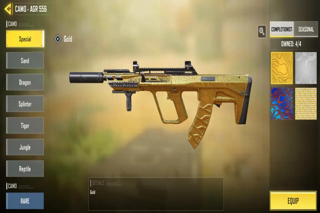 Cara Cepat Membuka Gold Camo Di Call Of Duty: Mobile Hanya Perlu 1 Jam!