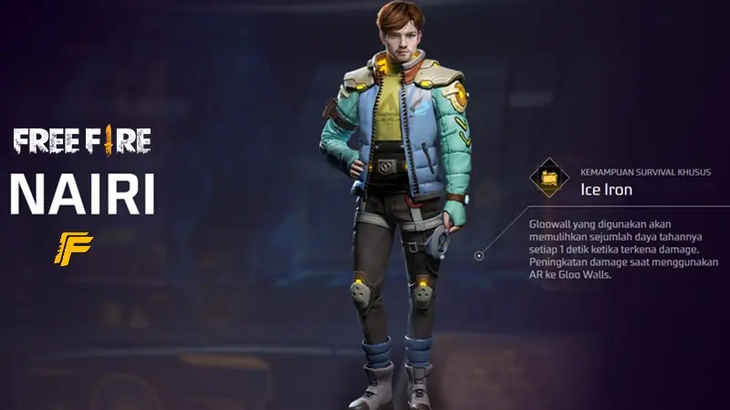 Karakter Nairi Free Fire (FF): Profil, Fakta, Combo Skill, dan Cara Menggunakannya 